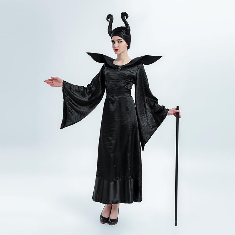Sleeping Spell Cosplay Demon Witch Dress Halloween Game Uniform, Subcode