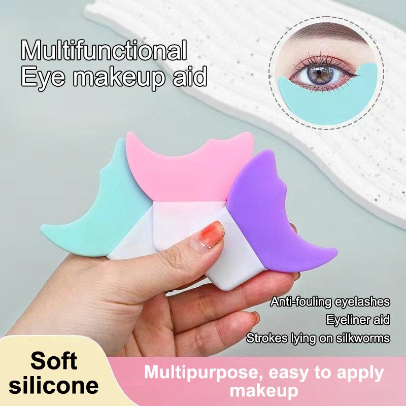 Reusable Multi-Functional Eyeliner Stencil – Winged Eyeliner and Lipstick Application Aid