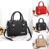 Style Pu Handbag With Embroidered Flowers For Daily Fashion And Casual Outings