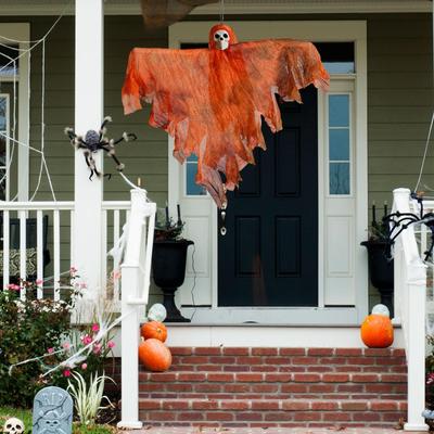 Décoration Suspendue Halloween, Décor de Fête, Ornement, Squelette Volant Halloween, Effrayant pour Patio Maison Hantée