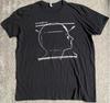 Camiseta Unisex de Manga Corta Negra Talla Única VTG Slowdive - Álbum Slowdive OB936