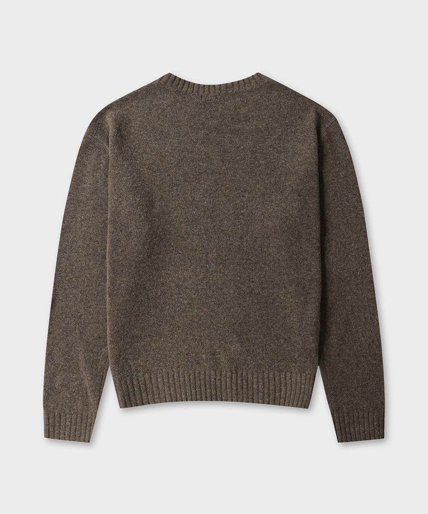 TAILDERN Auden Crew Neck Sweater Brown