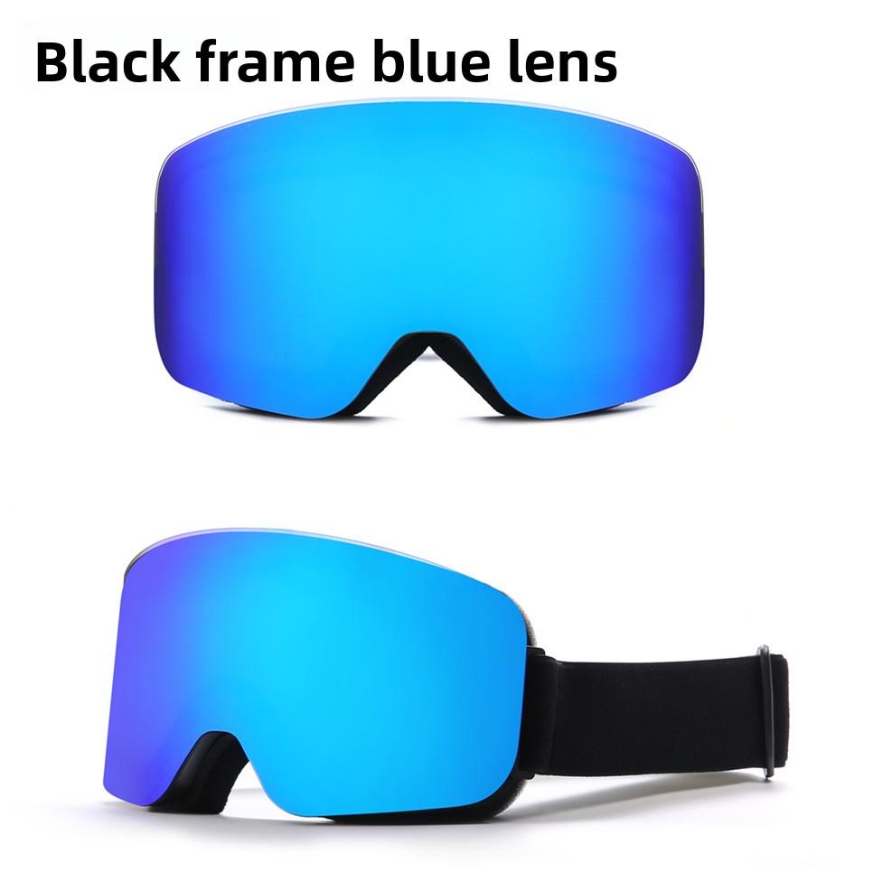 Comprehensive REVO True Film Ski Glasses Double-layer Anti-fog and Anti-snow Blindness Goggles Snow Goggles Card Myopia/HX16