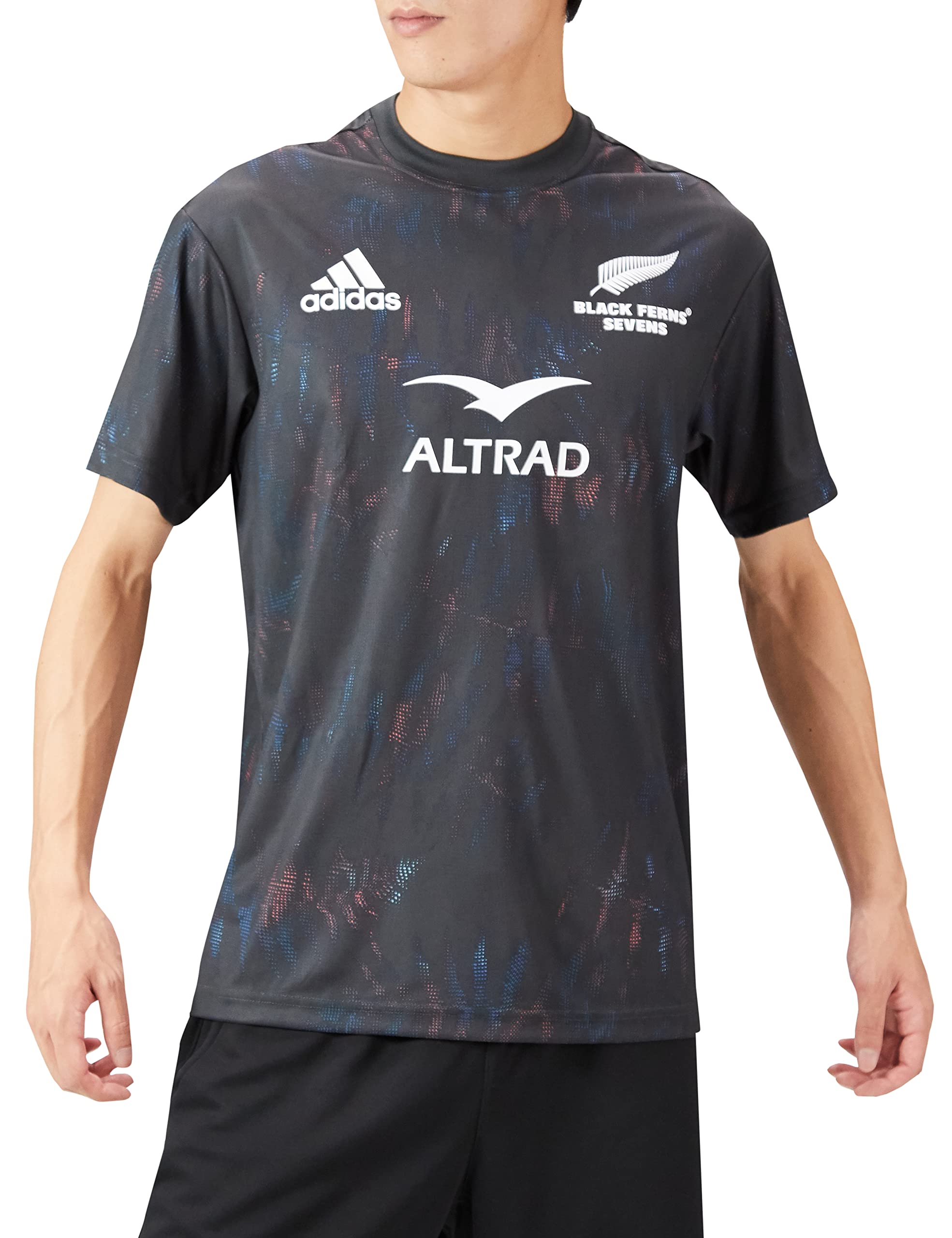 

[Adidas] Футболка с коротким рукавом Uniform All Blacks 7s Home DC316 Black/White (HG7261) M