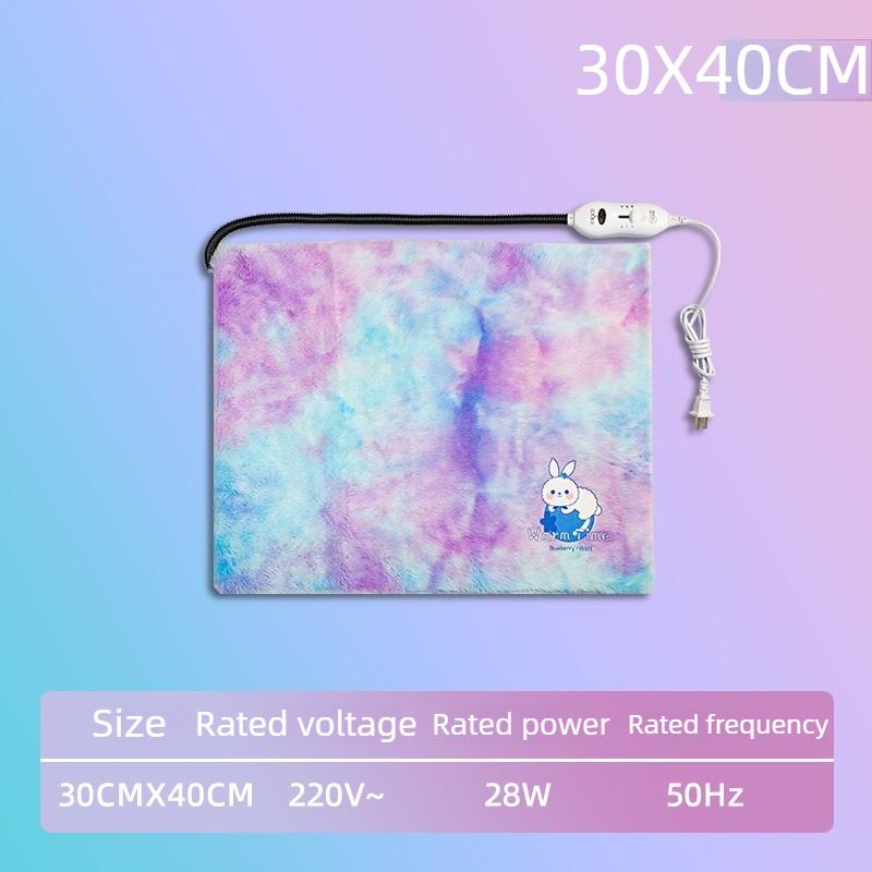 Winter Warm Dog Heating Pad Electric Adjustable Temperature Bed Heated Pads Cat Removable Washable Cover Pets Electric Blanket