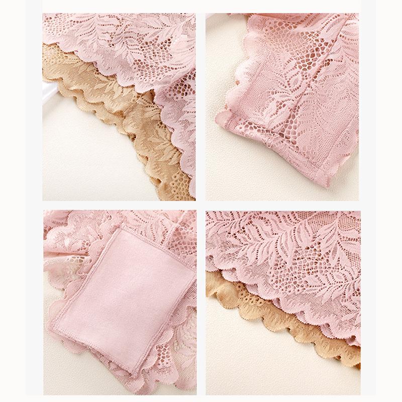 Sexy spodní prádlo pro ženy Šortky s pasem do V Dámské spodní prádlo Lehké měkké krajky Kalhotky s vysokým pasem Spodní prádlo Kalhotky