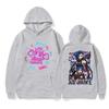 Harajuku Hip Hop Pullover Tops Anime Arcane Hoodie Sweatshirt Fans Gift Streetwear Women Men Fleece Sweatshirts Hooded Pullovers