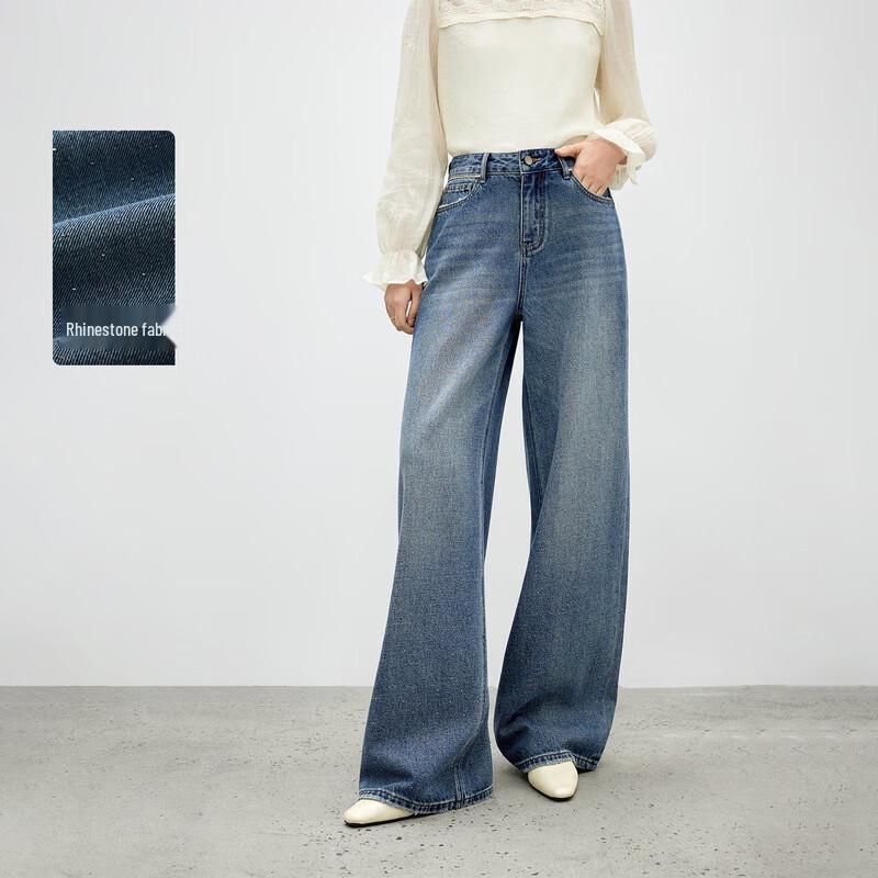 Qiusui Yiren Women s Metal Buckle Cigarette Pants L