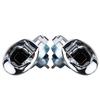 2Pcs 12V 120dB Car Horn Motorcycle Universal Chrome Dual Tone Air Snail Horn Car Accessories New