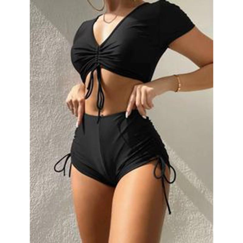 2024 European & American Sexy Two-Piece Bikini Swimwear