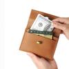 2024 Koreanischer Stil Echtes Leder Multifunktionale Geldbörse: Kompaktes Retro Kartenetui & Münzfach