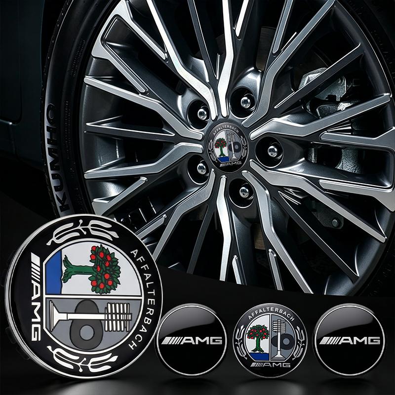 4PCS 65MM Car Emblem Wheel Center Hub Cap Rim Cover Waterproof For Mercedes Benz AMG A B C E G R S CLA CLK Class GLA GLC GLE GLK C200 C230 C240 C250