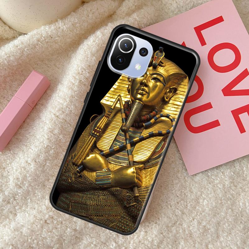 Tutanchamun Hülle für POCO X5 X3 X4 F5 Pro F3 F4 GT C40 M5s Handyhülle für Xiaomi 13 11T 12T Pro 12 Lite
