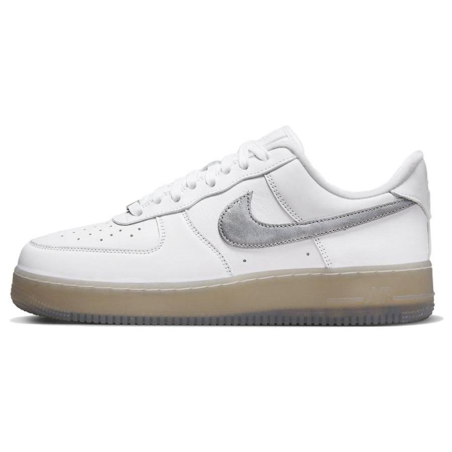 Nike Air Force 1 '07 Premium 'White Metallic Silver' Sneakers DX3945-100