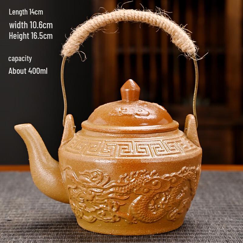 GOWKE Embossed Ceramic Teapot & Tea Set Collection