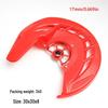 Front Brake Disc Protector for Honda CRF Off-road Motorcycle, Fits 15/17/20mm Hole Diameter