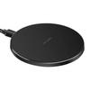 10W Drahtlose Ladegerät Schnelle Drahtlose Lade Pad Desktop mit Weichen Halo für Handy Schwarz für