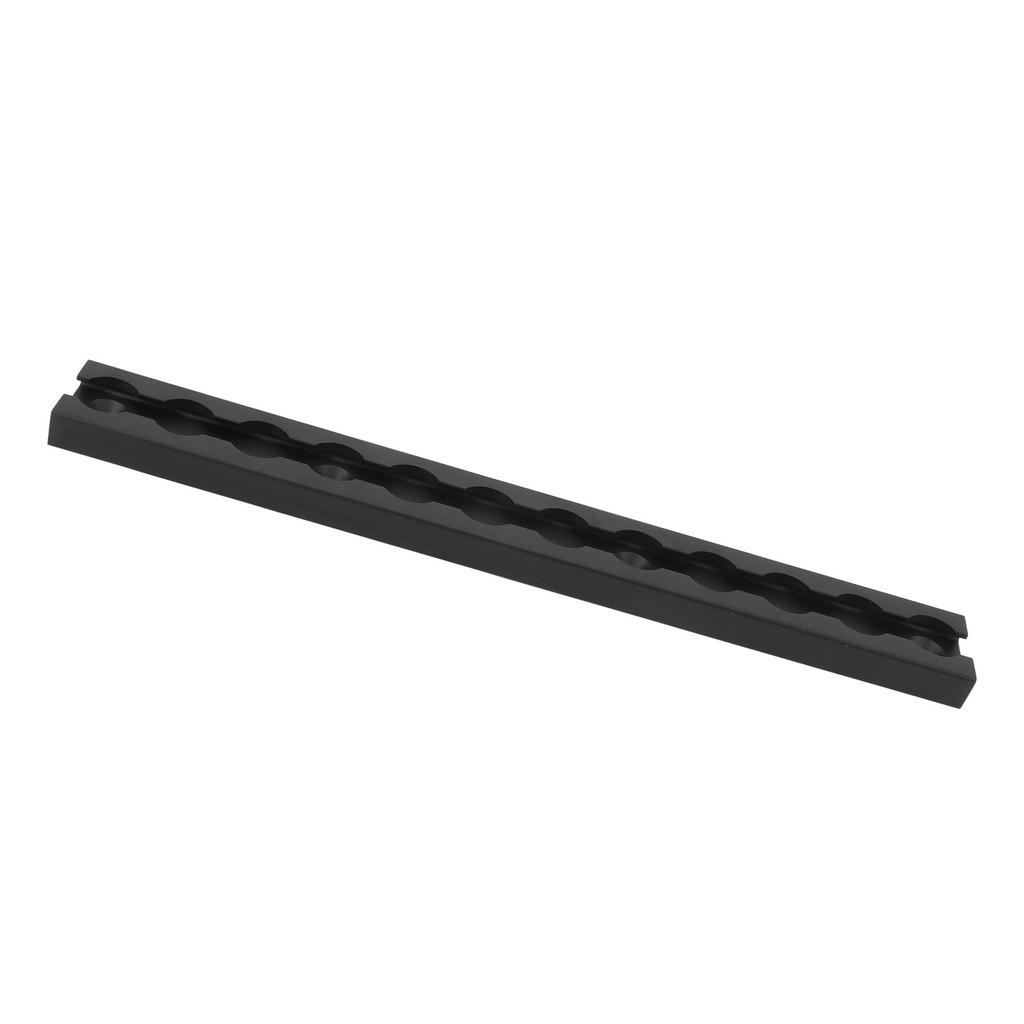 L Track Rail with Drilled Holes 305mm Sturdy Structure Reliable Load Safety Aluminum Alloy Airline Rail for Truck Beds