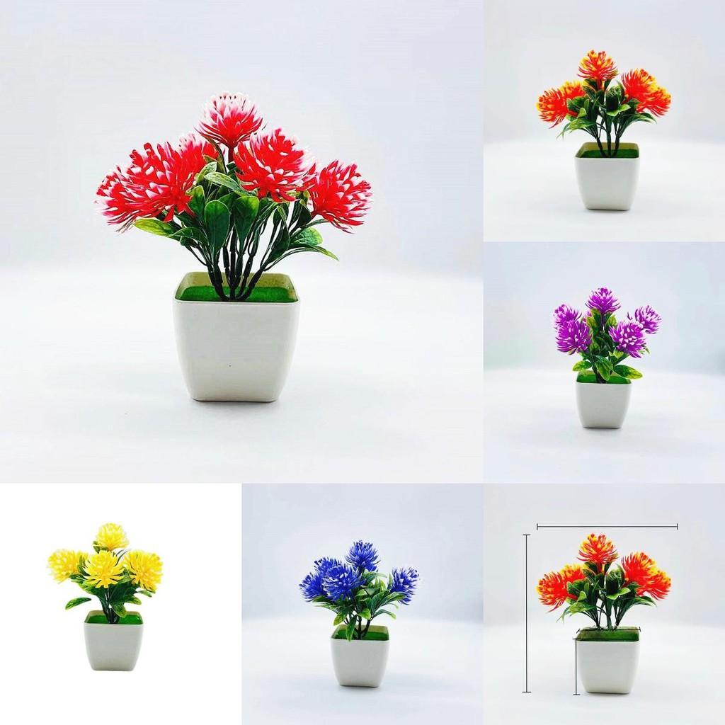 Pinecone Balls Artificial Potted Plant For Wedding Centerpieces Gifts And