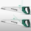 Industrial Woodworking Hand Saw Heavy Duty Fast Cutting Tree Saw Sharp and Portable Garden Tool