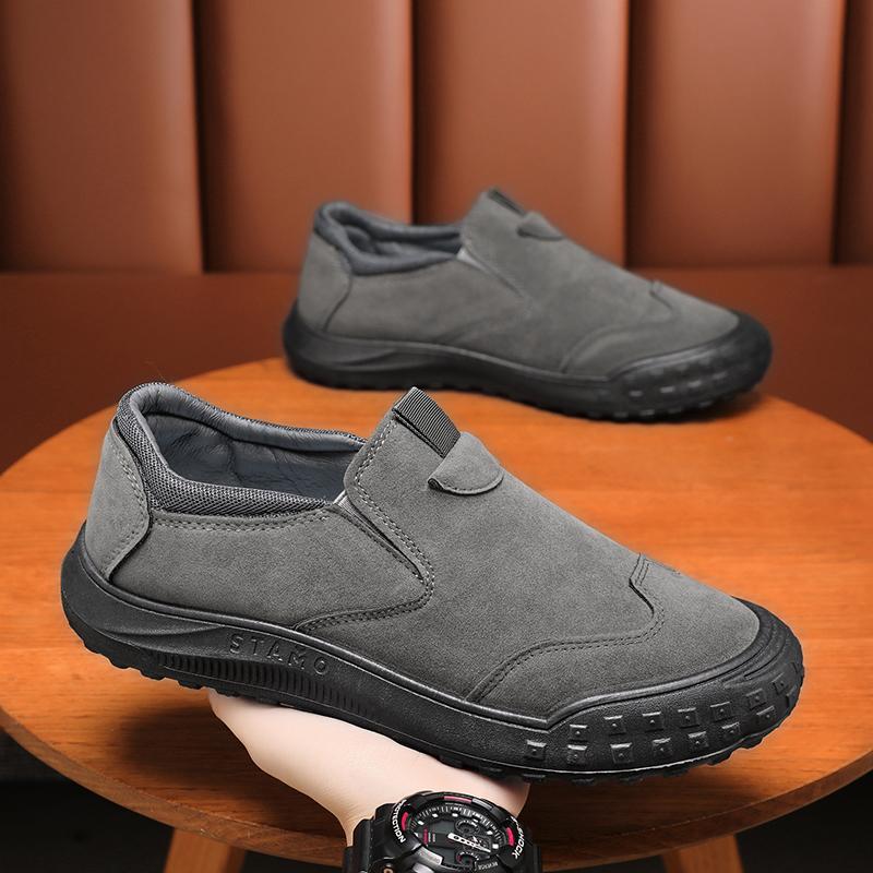 Herren Formelle Schuhe neu Ein Fuß Wanderschuhe Sportschuhe Lässige Arbeitskleidung Schuhe Bequeme Outdoor Walking Schuhe für Faule