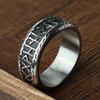 Einzigartiger Wikinger Bärenklauenring für Herren Vintage Edelstahl Odin Wikinger Keltischer Ring Punk Motorradfahrer Biker Schmuck Großhandel