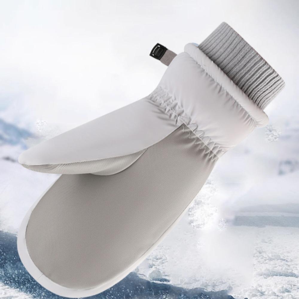 Teplé zimní rukavice s plnými prsty Lyžařské rukavice 2024 Větruodolné Rukavice odolné proti chladu Venkovní sporty