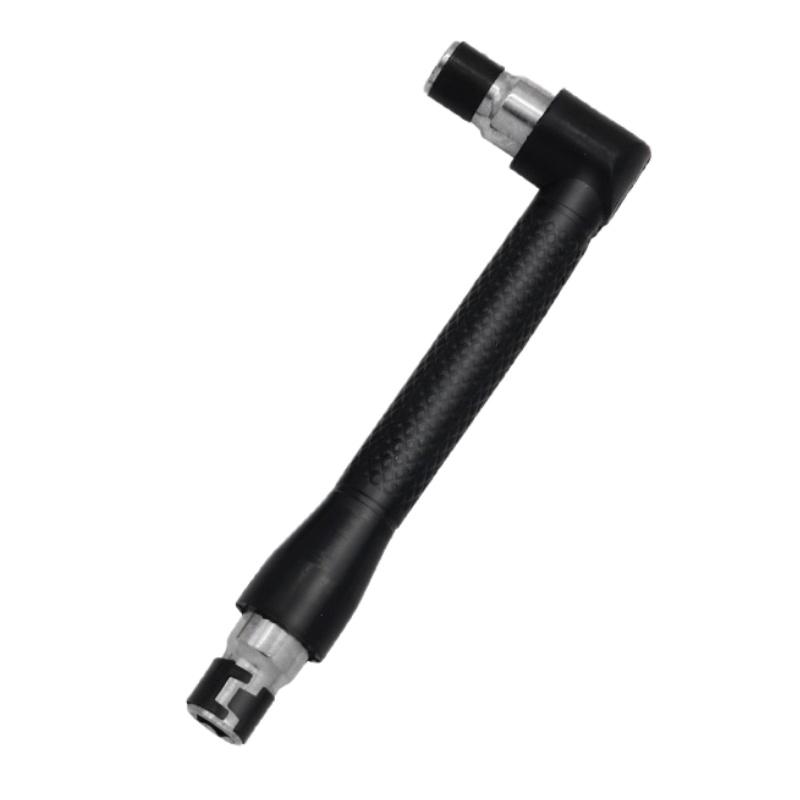 Double Headed Socket Wrench 7-Letter L-Shaped Wrench 6.35 Wind Screwdriver Screwdriver Head Extension Rod Multi-Function Tool