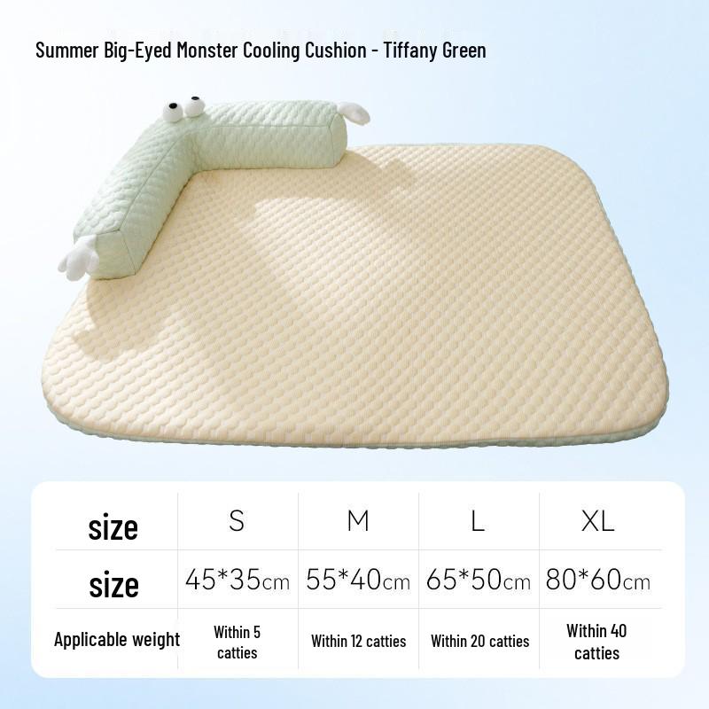 Cooling Sandwich Bib Dog House with Cool Mat for Small and Medium Dogs and Cats - Spring and Summer Pet Supplies