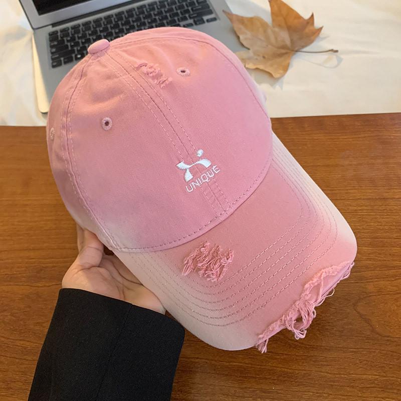 Baseball Red Beautiful Hat For Women Perfect For Spring And Summer Wear Casual