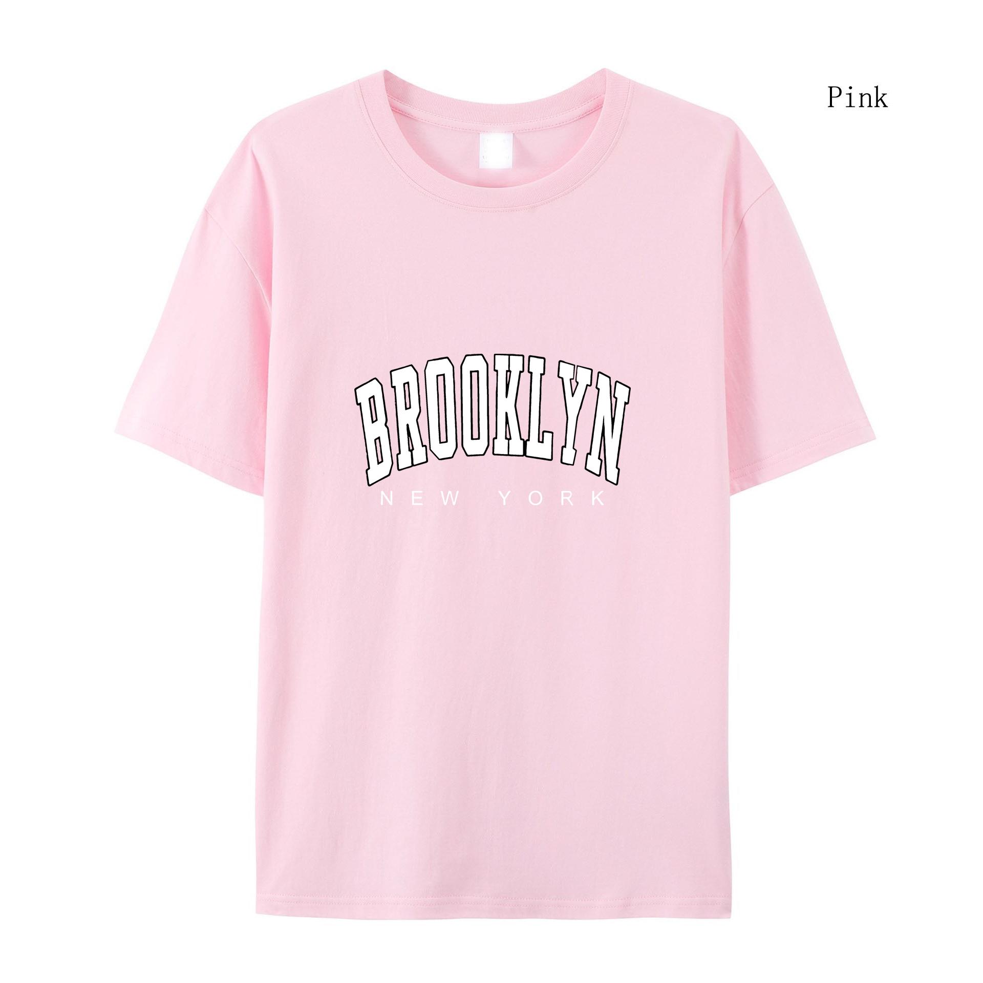 Женская футболка Brooklyn New York с принтом — фото 7