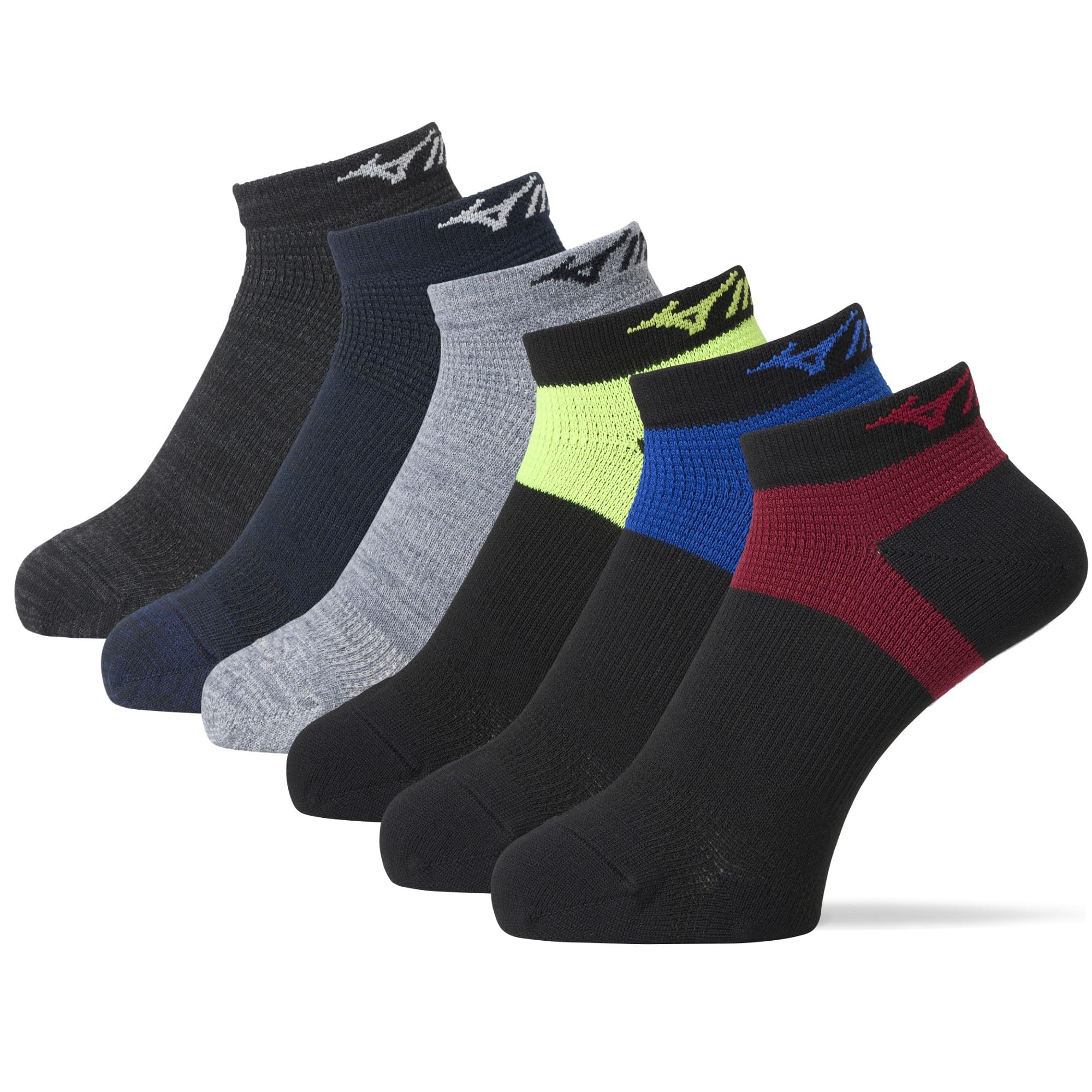 

Mizuno WORK Safety Durable Supportive Sports Assorted Sizes cm Men s Socks, 3-Pair/6-Pair Set, Fit, Quick-Drying, Design, Socks, 681450, C, 24.0-26.0