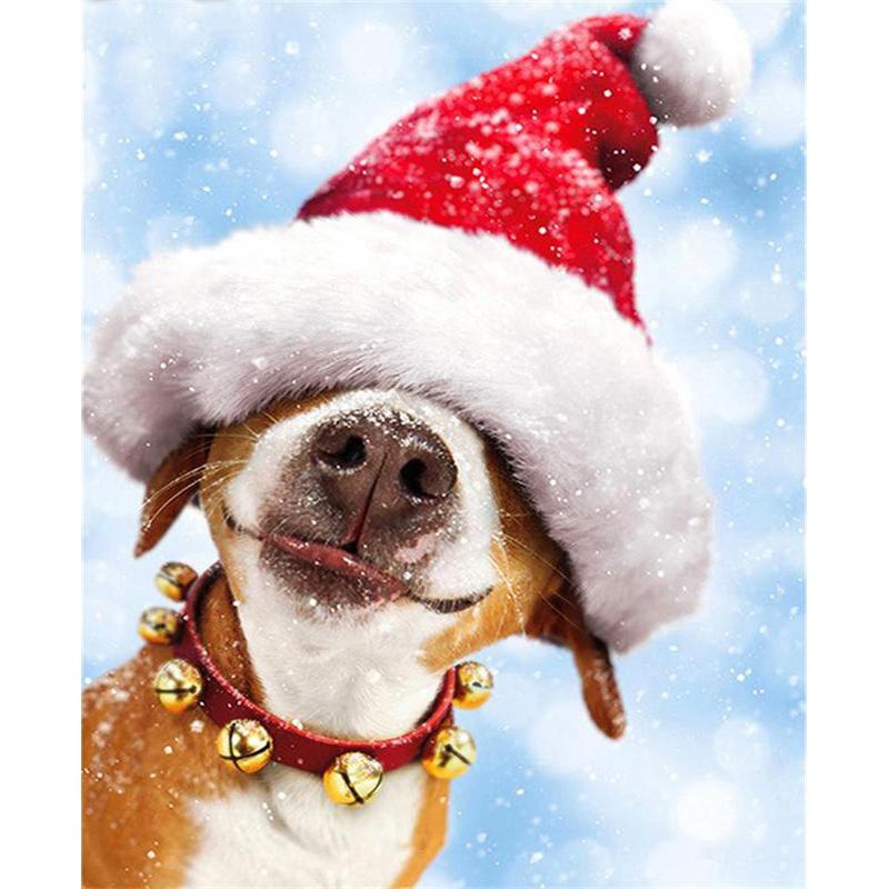 5D DIY Diamond Painting Cute Puppy Diamond Mosaic Diamond Embroidery Full Set Cross Stitch Kits Home Decor Gifts