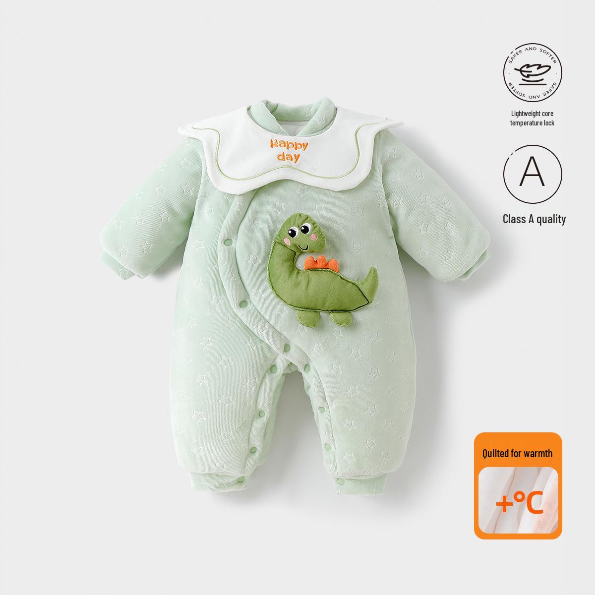 

Супермилый вельветовый детский ромпер: Зимняя стеганая, утолщенная хлопковая для мальчиков и девочек 66 cm