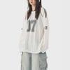 Unisex V-Neck Long-Sleeve Retro Jersey Top
