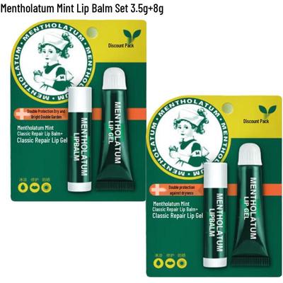 Mentholatum Mint Lippenbalsam Duo-Set