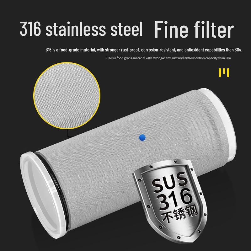 Electric Water Heater & Shower Pre-Filter Purifier for Scale Prevention