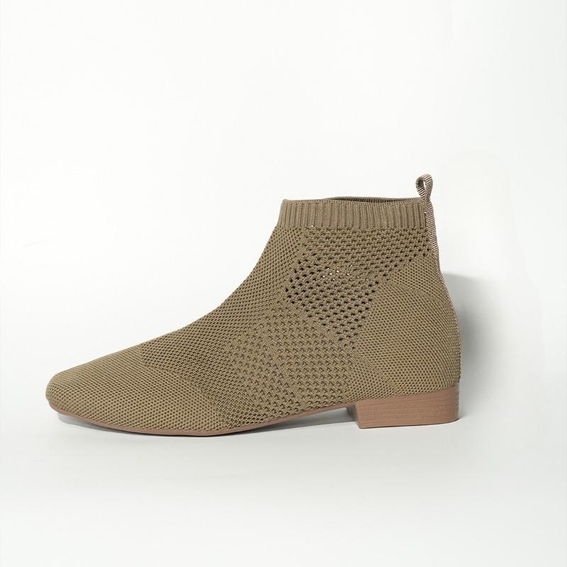 

Женские ботинки до середины икры Ботильоны до середины икры Ботинки с острым носком до середины икры Ботинки на высоком каблуке Женская обувь Летающее плетение 39 верблюд