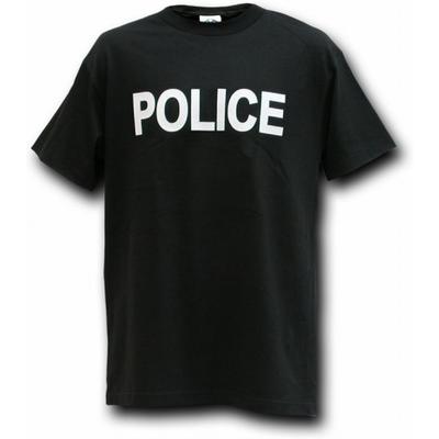 Police Law Enforcement Black T-Shirt