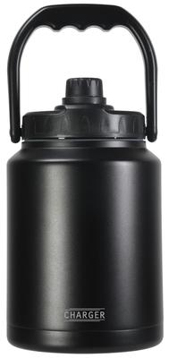 Pearl Metal Water Bottle Jug Ice Container Hybrid Container 2200 Black Charger HC-781