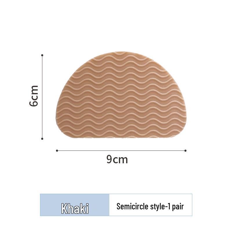 Water Ripple Non-Slip Silicone Heel Stickers