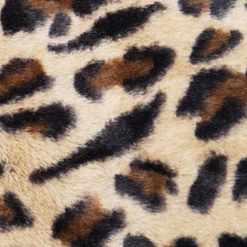 

100*160 см искусственный мех кролика ткань леопардовый узор супер мягкая плюшевая ткань для ручной работы мягкие игрушки пошив одежды одеяло