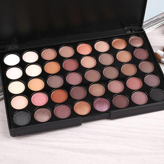 Стійкі тіні для повік 40 кольорів Палітра макіяжу для повік Косметичний засіб