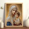 5D Diamant Malerei Kits Für Erwachsene, Religiöse Themen Spezielle Form Kristall Diamant Teilweise Handgefertigt Kits Für Heimdeko Kunst G