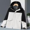Unisex Windproof Waterproof Cotton Down Jacket with Velvet Lining – Thickened for Warmth and Cold Protection