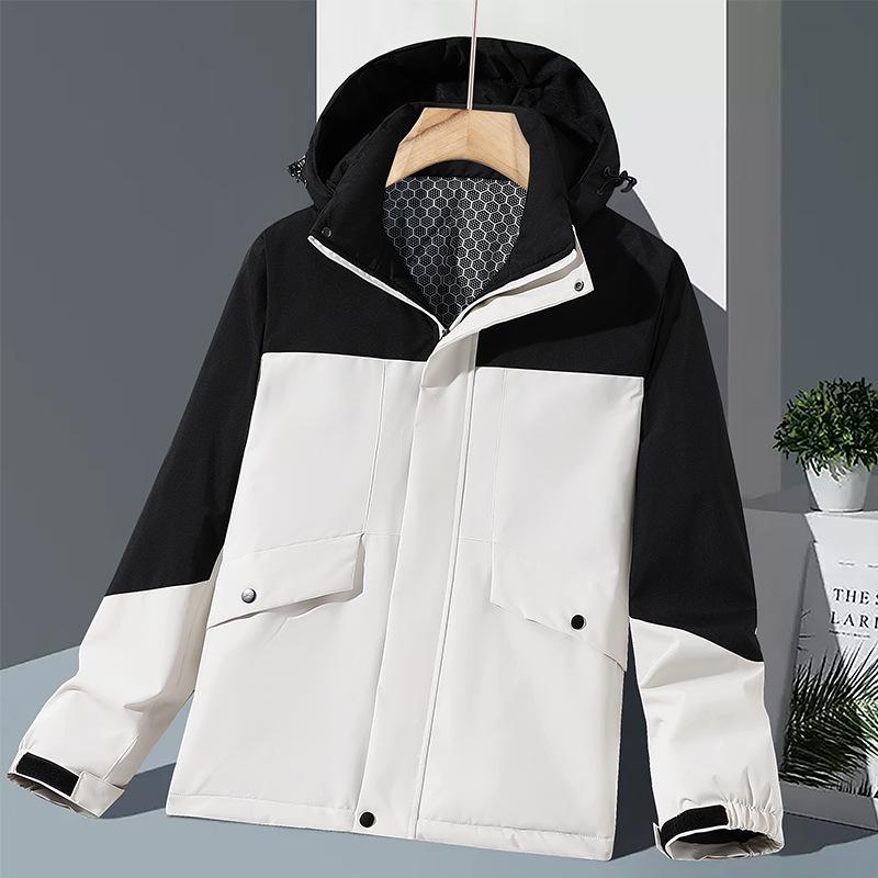 Unisex Windproof Waterproof Cotton Down Jacket with Velvet Lining – Thickened for Warmth and Cold Protection