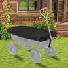 Housse pour chariot de jardin pour chariot à wagon Imperméable Résistante aux déchirures avec cordon de serrage réglable au bas 59 par 37 pouces