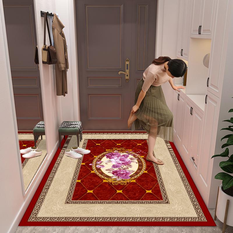 Entrance Door Mat Large Entrance Mat Dirt Resistant Door Mat Household Carpet Entrance Mat Foyer Outdoor