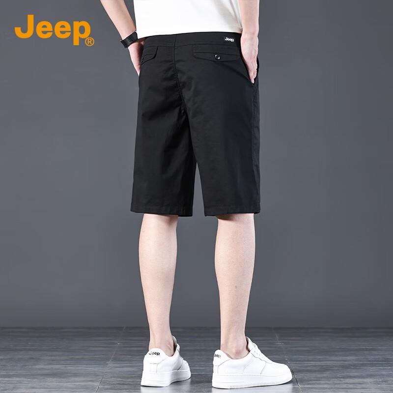 Jeep Men's Casual Thin Five-Point Shorts