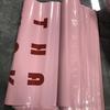 10Pcs  Cute Thank You Pink Letter Express Clothing Bag Women Kid Clothes Online Store Thick Waterproof Shipping Packaging Bag